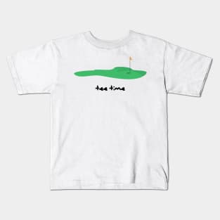 Tee Time (Golf) Kids T-Shirt